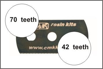 CMK H1000 Ultra smooth and extra smooth saw (2 sides)1p