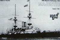 Combrig 70441 HMS Majestic Battleship, 1895 1/700