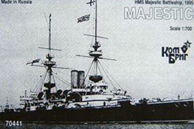 Combrig 70441 HMS Majestic Battleship, 1895 1/700