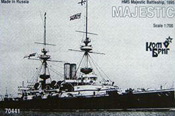Combrig 70441 HMS Majestic Battleship, 1895 1/700