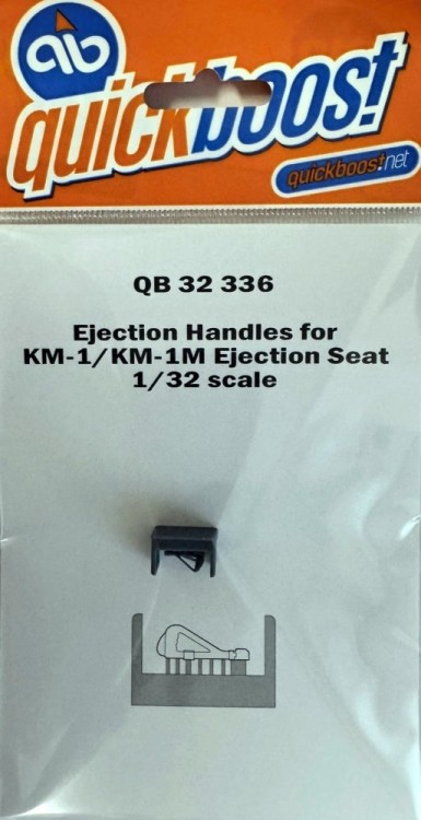Quickboost QB32336 Ejection handles for KM-1/KM-1M ejection seat 1/32