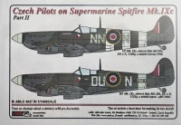AML AMLC144027 Decals Czech pilots S.Spitfire Mk.IXc - Pt.2 1/144