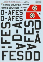 Print Scale 72-277 Junkers Ju-52 Civic - Part 1 (wet decals) 1/72