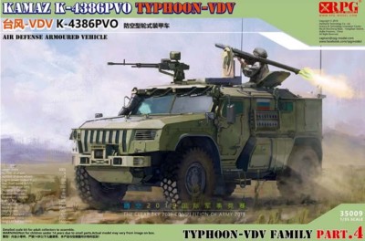 RPG Model 35009 Kamaz K-4386 Typhoon-VDV ПВО 1:35