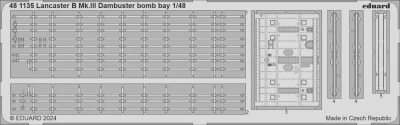 Eduard 481135 SET Lancaster B Mk.III Dambuster bomb bay (HKM) 1/48