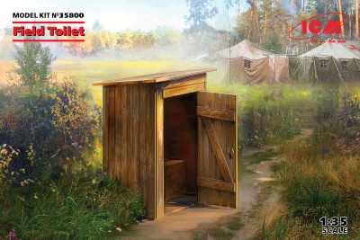 ICM 35800 Полевой туалет 1/35