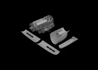 Eduard SIN648139 BIGSIN P-40E ADVANCED (EDU) 1/48
