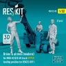 Reskit F32080 Driver & airmen (modern) (for RSK32-0011) 1/32