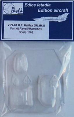 Pavla Models V72061 1/72 Vacu Canopy H.P.Halifax GR.Mk.II (REV/MATCH)