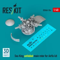 Reskit U48354 Sea King unfolded main rotor (AIRF) 1/48
