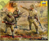 Звезда 6103 Советская пехота 1941-43 1/72
