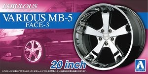 Aoshima 054253 Fabulous Various MB-5 FACE-3 20inch 1:24