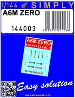 HGW 144003 Seatbelts A6M Zero (SIMPLY) 1/144