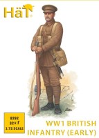 HAT 8292 British Infantry (early) (WWI) (32 figures/box) 1/72