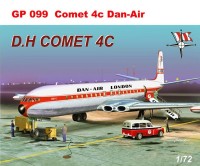 Mach 2 MACHGP099 de Havilland Comet 4C Dan-Air London 1/72
