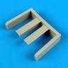 QuickBoost QB72300 B-24 Liberator correct front undercarriage covers 1/72
