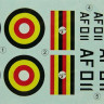 LF Model C4865 Decals Su-30 MK2 over Uganda (TRUMP/ACAD) 1/48