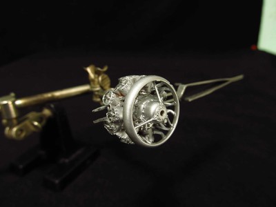 Metallic Details MDR48278 Bristol Beaufort Mk.I/Mk.IA Cowlings and engines (designed to be used with ICM UA GB kits) (3d-printed) 1/48