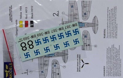 LF Model C72165 Decals Brewster Model 339B Finland (HAS/AIRF) 1/72