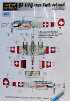 LF Model M4801 Mask Bf 110G over Switzerland (EDU/ITA/REV) 1/48