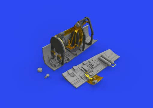 Eduard 672156 Spitfire Mk.VIII cockpit 1/72