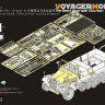 Voyager Model PE351073 WWII German Sd.Kfz.10 Asuf.B Half Track Early Version (DRAGON 6731 ) 1/35