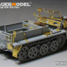 Voyager Model PE351073 WWII German Sd.Kfz.10 Asuf.B Half Track Early Version (DRAGON 6731 ) 1/35