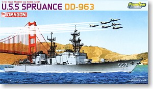 Dragon 7084 U.S.S. Spruance DD-963 1/700