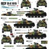 Star Decals 35-C1015 AMX-30B2 French Main Battle Tank. French Cold War and modern markings 1/35