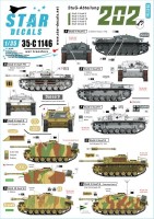 Star Decals 35-C1146 StuG-Abt. 202. Sturmgeschutz/StuG.III Ausf.B/E/F8/G and StuH 42 1/35