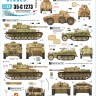 Star Decals 35-C1273 Balkan WW2 # 4. German tanks and AFVs in Greece after 1941. Including Sturm-Division 'Rhodos'.Pz.Kpfw.IV Ausf.G, Sd.Kfz.250/1, Sturmgeschutz/StuG.III F/8, Sturmgeschutz/StuG.III Ausf.G, StuH 42, Kubelwagen, Autoblinda AB 41 1/35