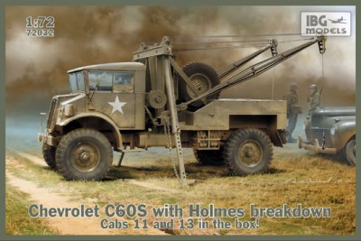 IBG Models 72032 Chevrolet C60S with Holmes breakdown 1/72