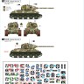 Star Decals 72-A1031 Finnish Tanks in WW2 # 3. Soviet T-34 m/1941, T-34 m/1943 and T34/85 1/72