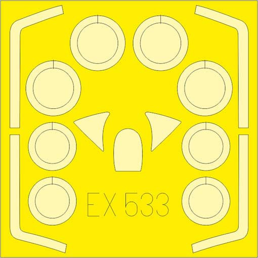 Eduard EX533 T-33A 1:48