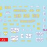 Star Decals 72-A1141 Korean War 1950-53 # 2. USMC Tanks. Pershing. M26 Pershing 1/72