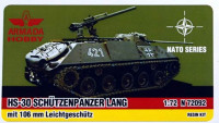 Armada Hobby N72092 HS-30 Schutzenpanzer Lang w/ 106mm Leichtges. 1/72