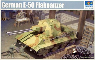 Trumpeter 01537 Немецкий зенитный Танк E-50 1/35