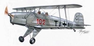 Planet Models PLT087 Bucker Bu 131 &quot;Jungmann&quot; 1/32