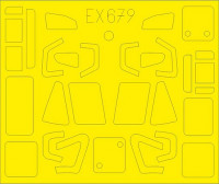Eduard EX679 Mask 1/48 W-3A Sokol (ANSWER)