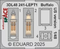 Eduard 3DL48241 Buffalo US version SPACE (TAM) 1/48