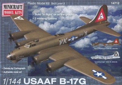 Minicraft MI14712 USAAF B-17G Bomber 1:144
