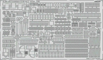 Eduard 53282 SET USS Constellation CV-64 aircraft (TRU) 1/350