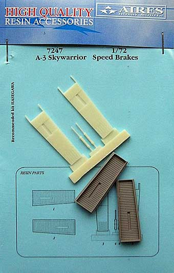 Aires 7247 A-3 Skywarrior speed brakes 1/72