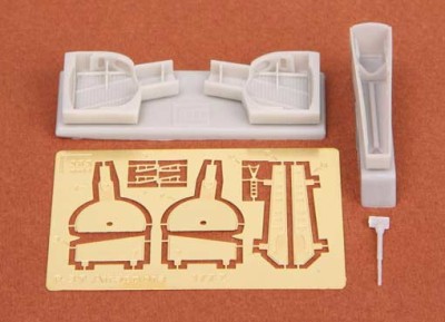 Sbs Model 72012 P-39Q/N wheel bays (ACAD) 1/72