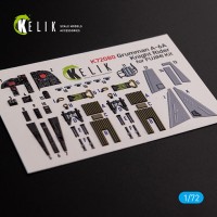 Reskit K72080 Grumman A-6A Knight Rider interior 3D decals 1/72