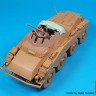 Black Dog T35286 Sd.Kfz.234/1 Puma Canvas NВ°1 (designed to be used with Italeri kits) 1/35