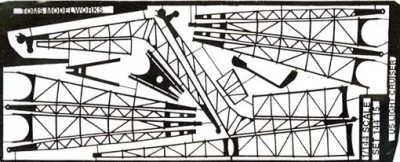 Tom's Modelworks 144-15 US light cruiser cranes 1/144