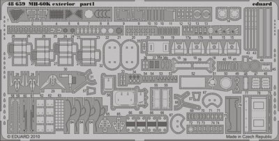 Eduard 48659 MH-60K exterior