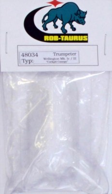 Rob Taurus 48034 Vacu Canopy Wellington Mk.Ic/III (TRUMP) 1/48