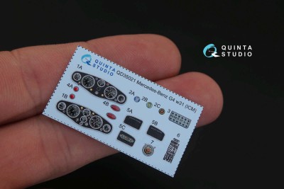 Quinta studio QD35018 для Willys MB (для любых моделей) 1/35
